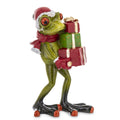 Christmas Frog with Presents – Holiday Figurine