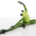 Frog in Yoga Pose – Stretching Figurine