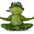 Hippie Frog Meditating in Lotus Position – Yoga Figurine